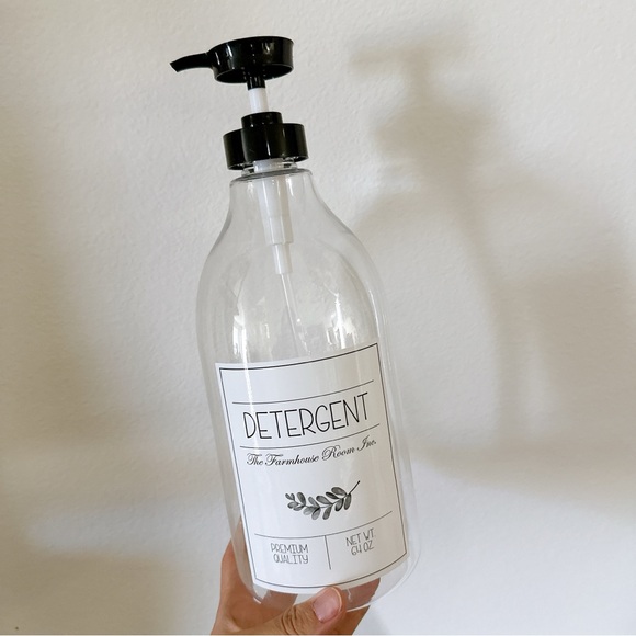 Laundry Detergent Dispenser Liquid Laundry Soap Dispenser, 64oz Storage - Picture 1 of 1